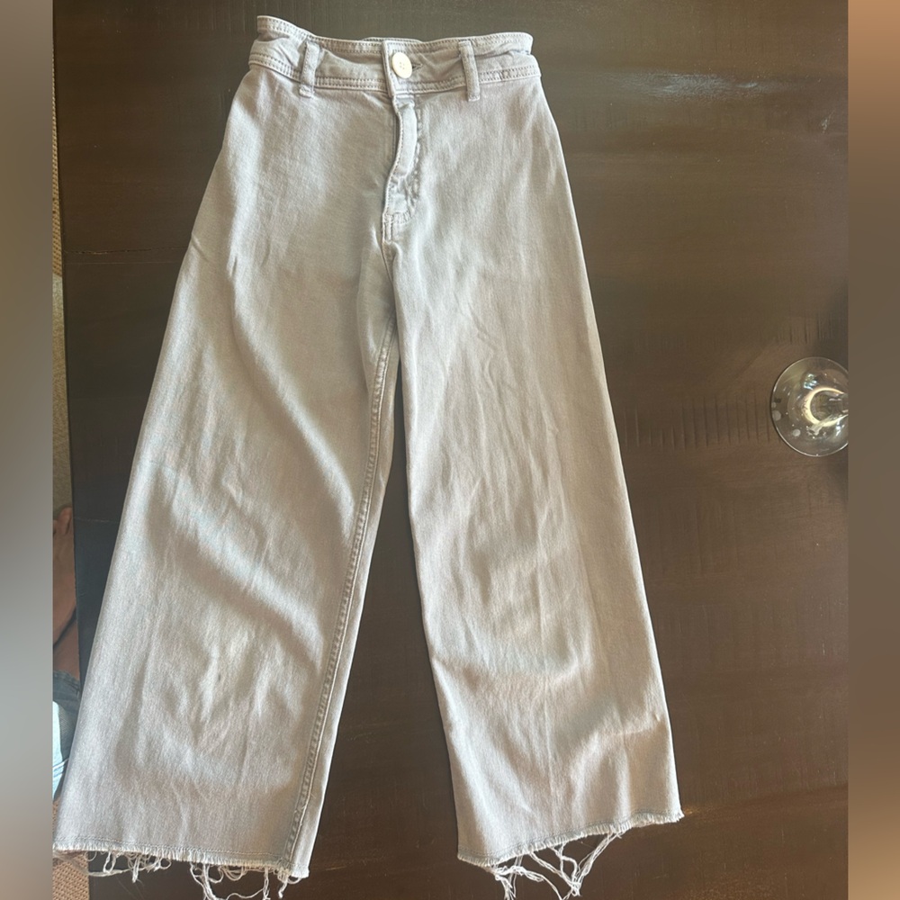 Zara Girls Grey Jeans. Size 10